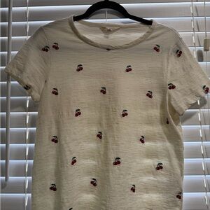 Lucky Brand Cream Tee